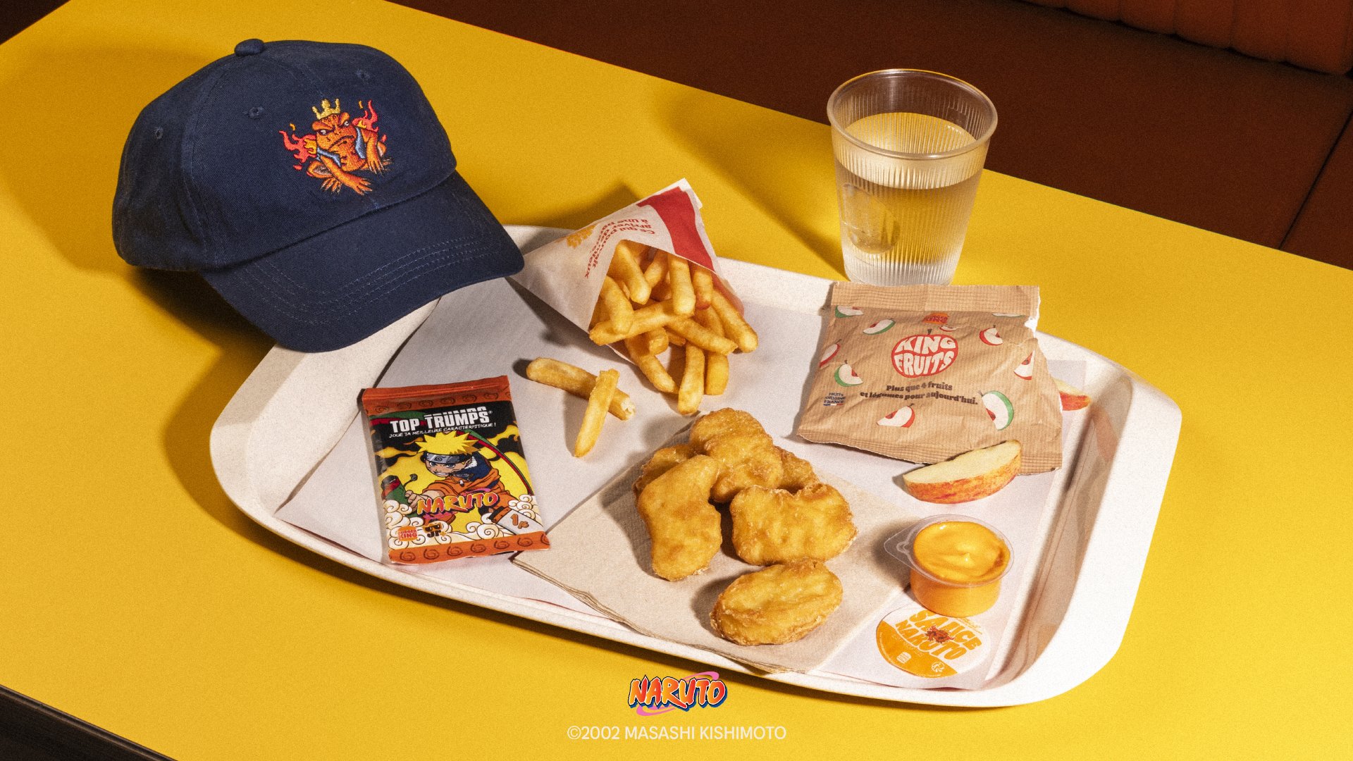 Burger King França Naruto