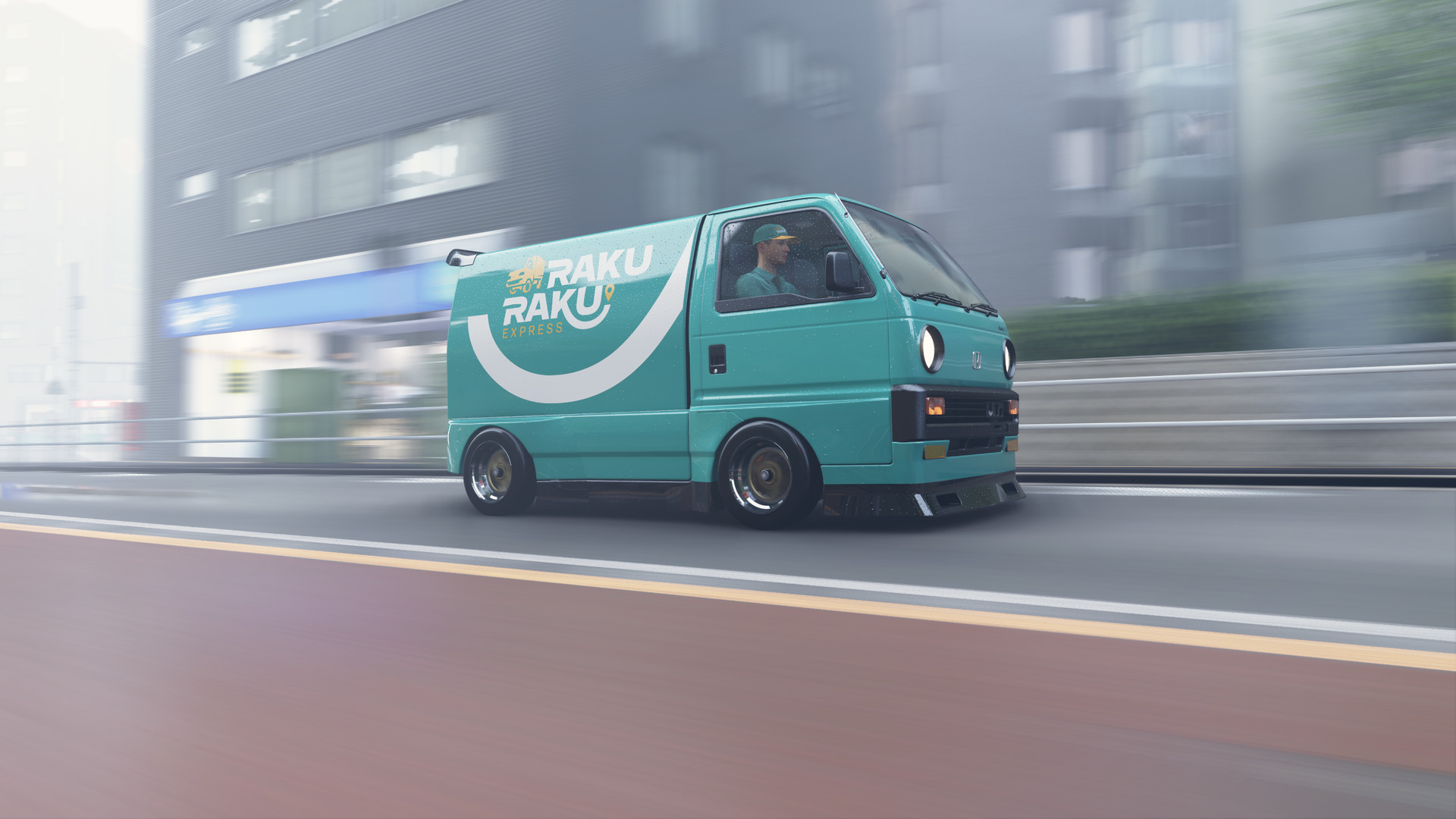 Carrinha de entrega de comida em Forza Horizon 6