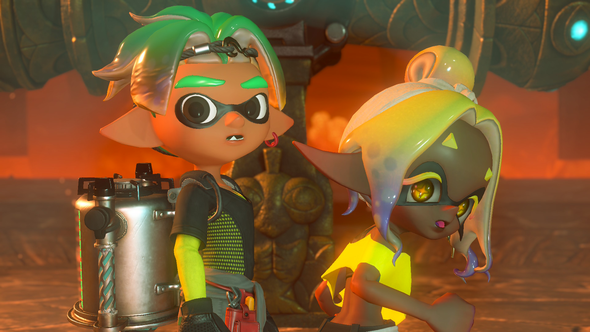 Splatoon Raiders coop