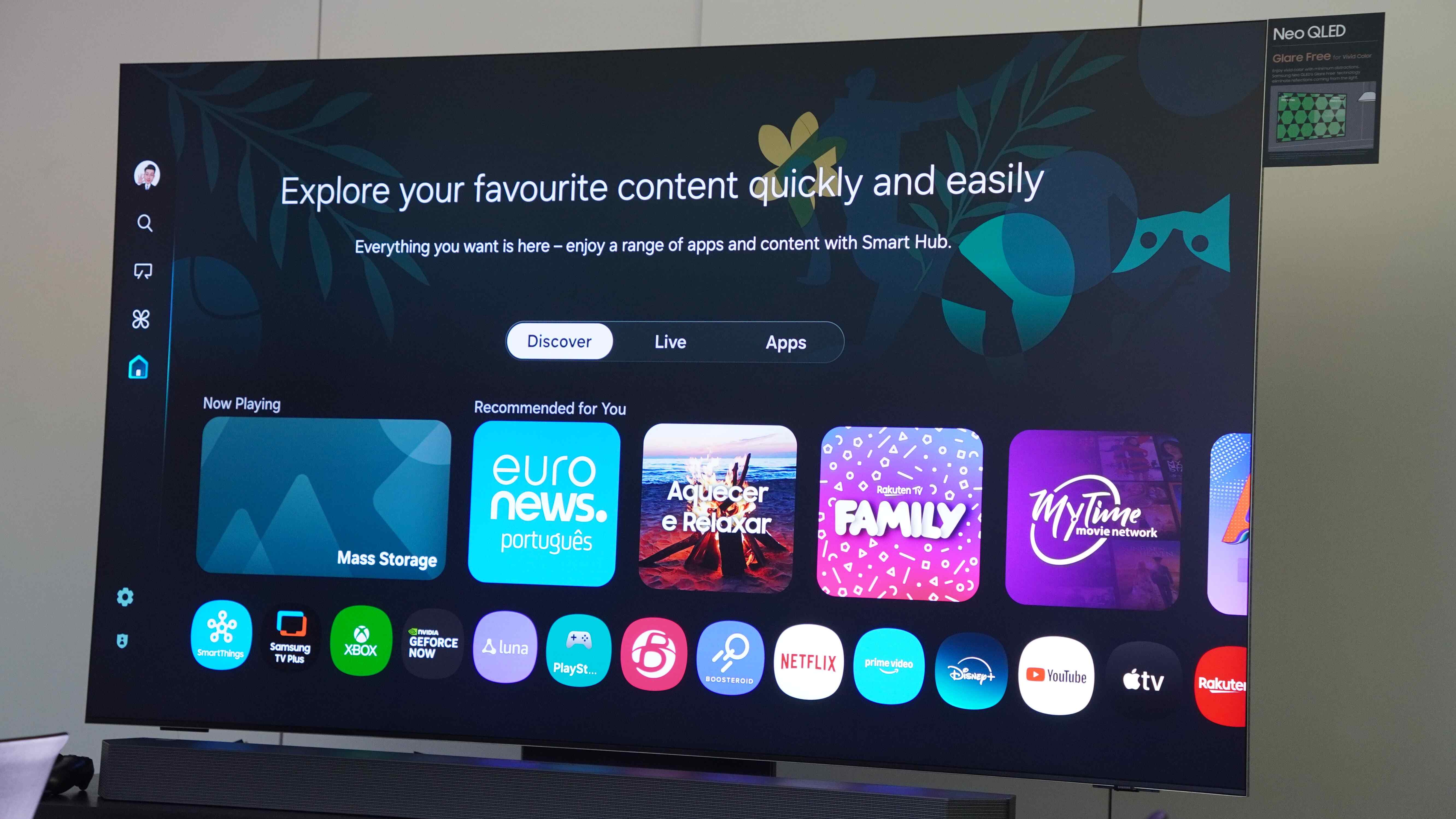 Samsung Neo QLED Glare Free