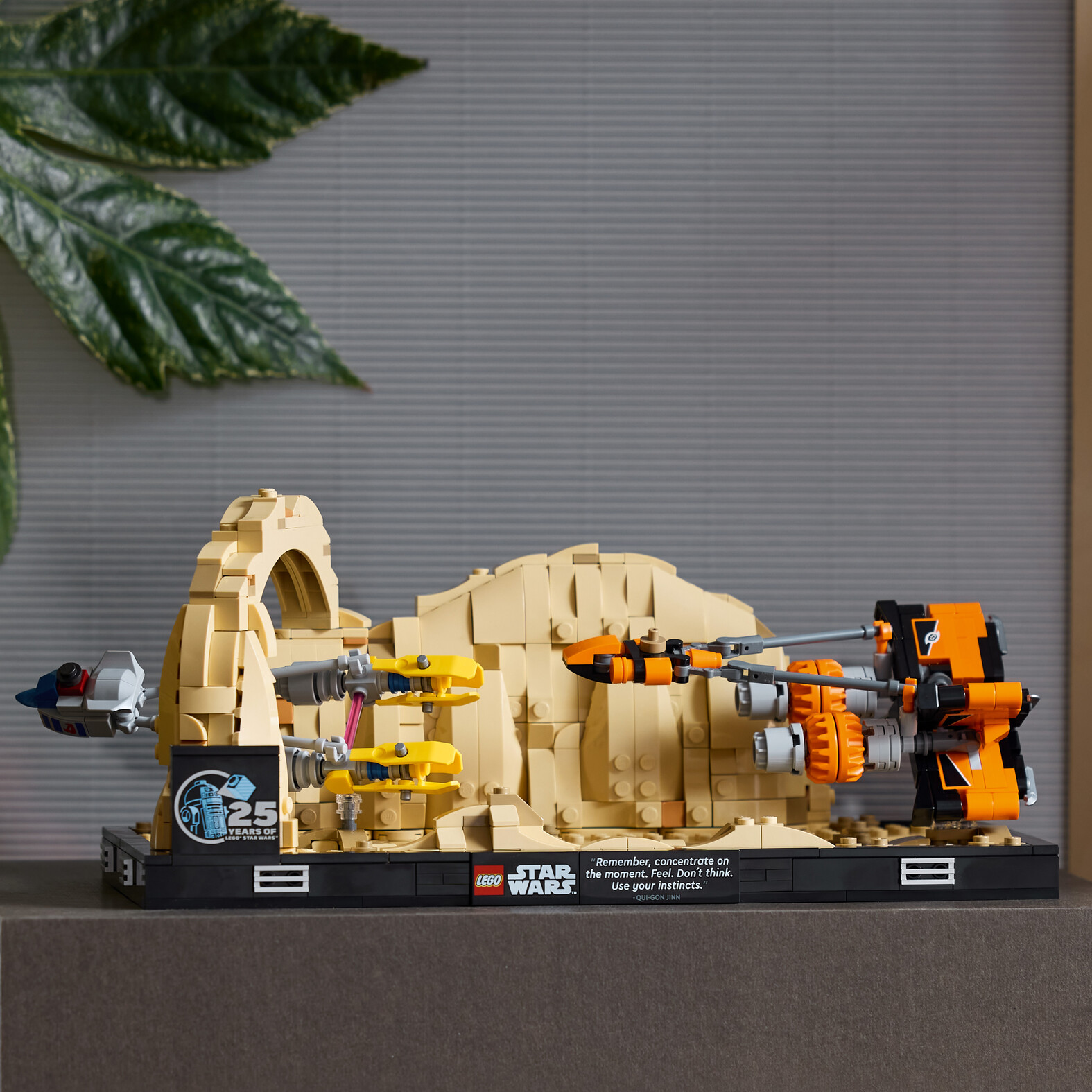 LEGO Star Wars Diorama Podrace de Mos Espa