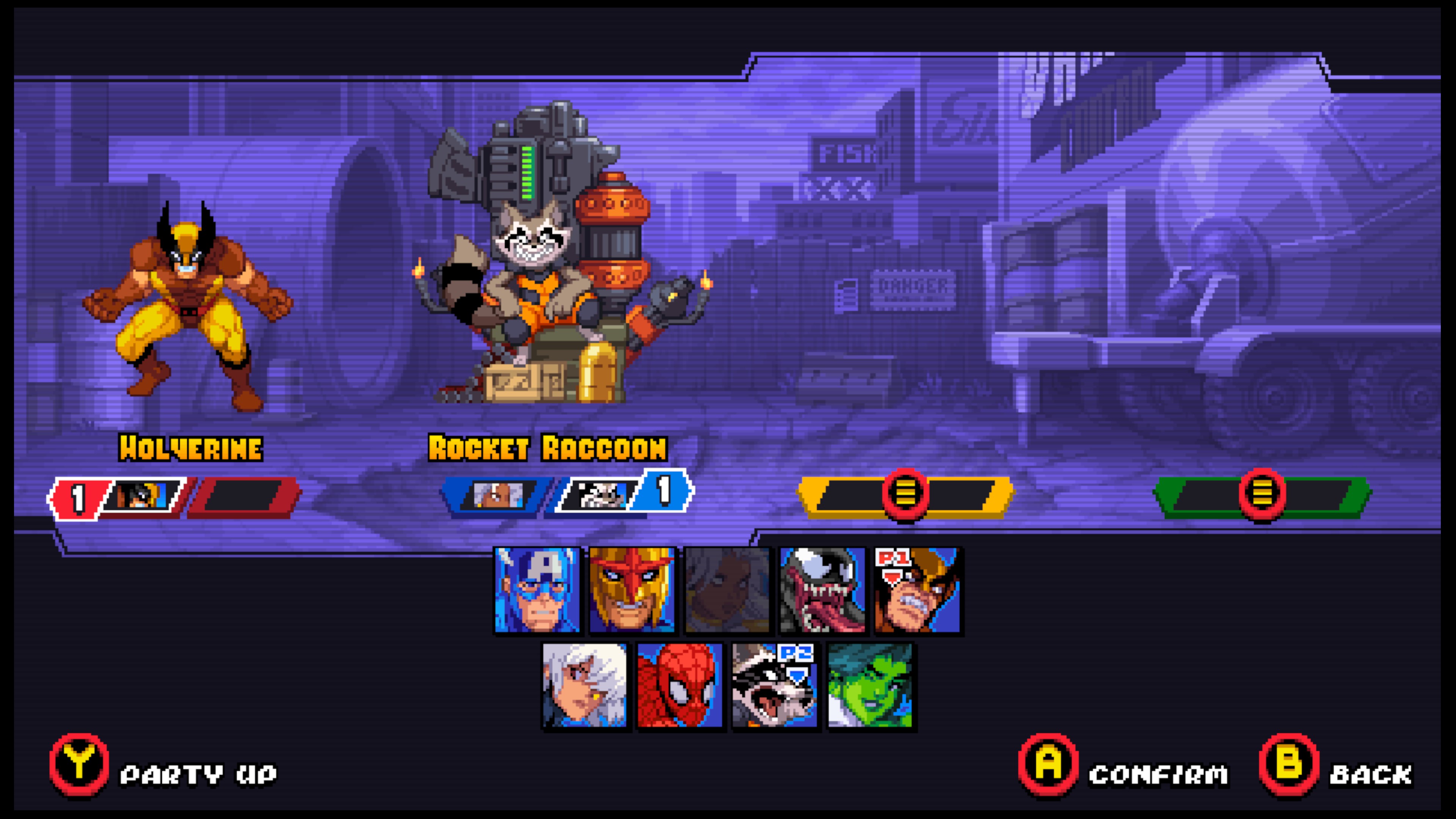 Marvel Cosmic Invasion personagens