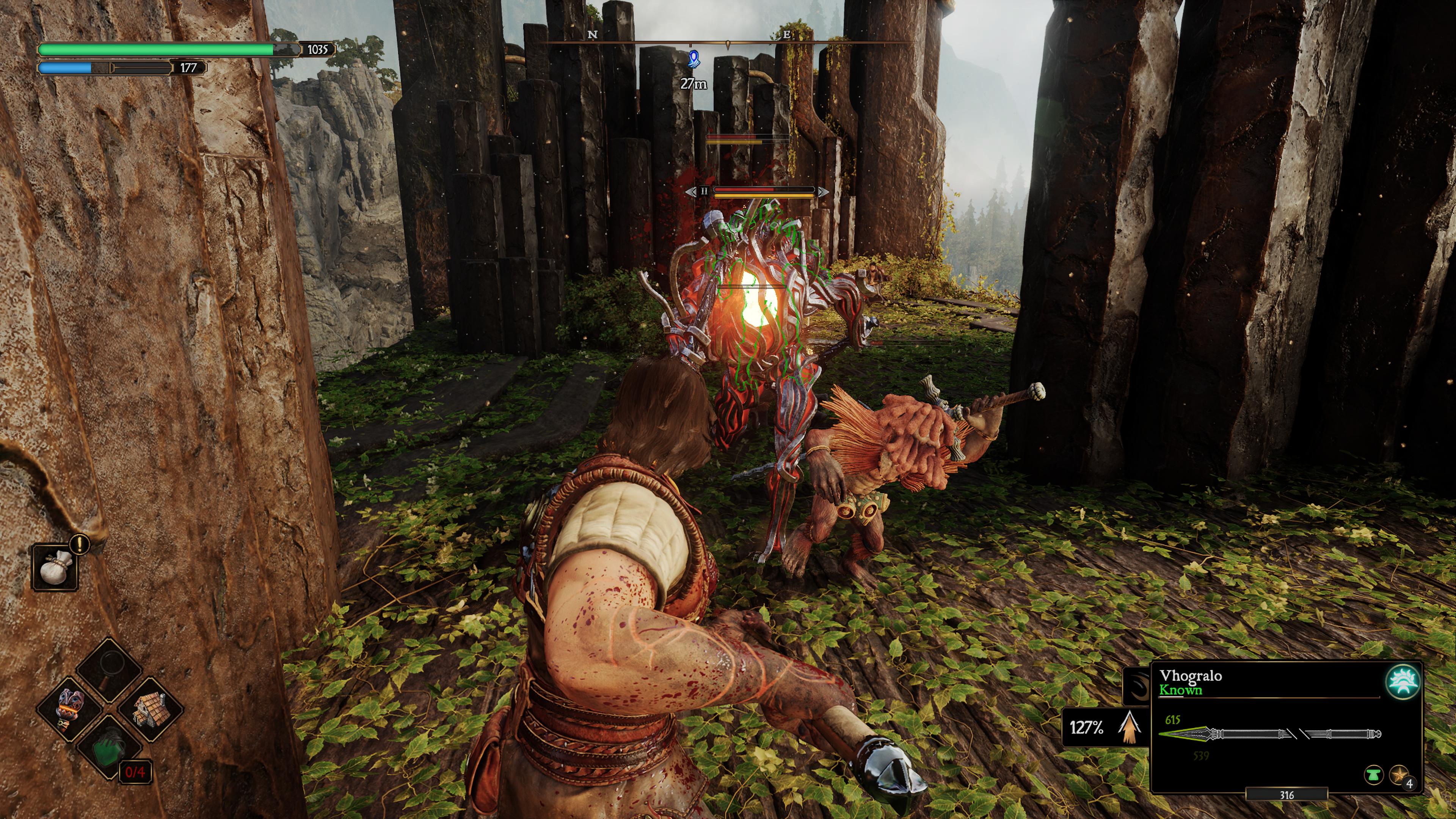 Blades of Fire combate