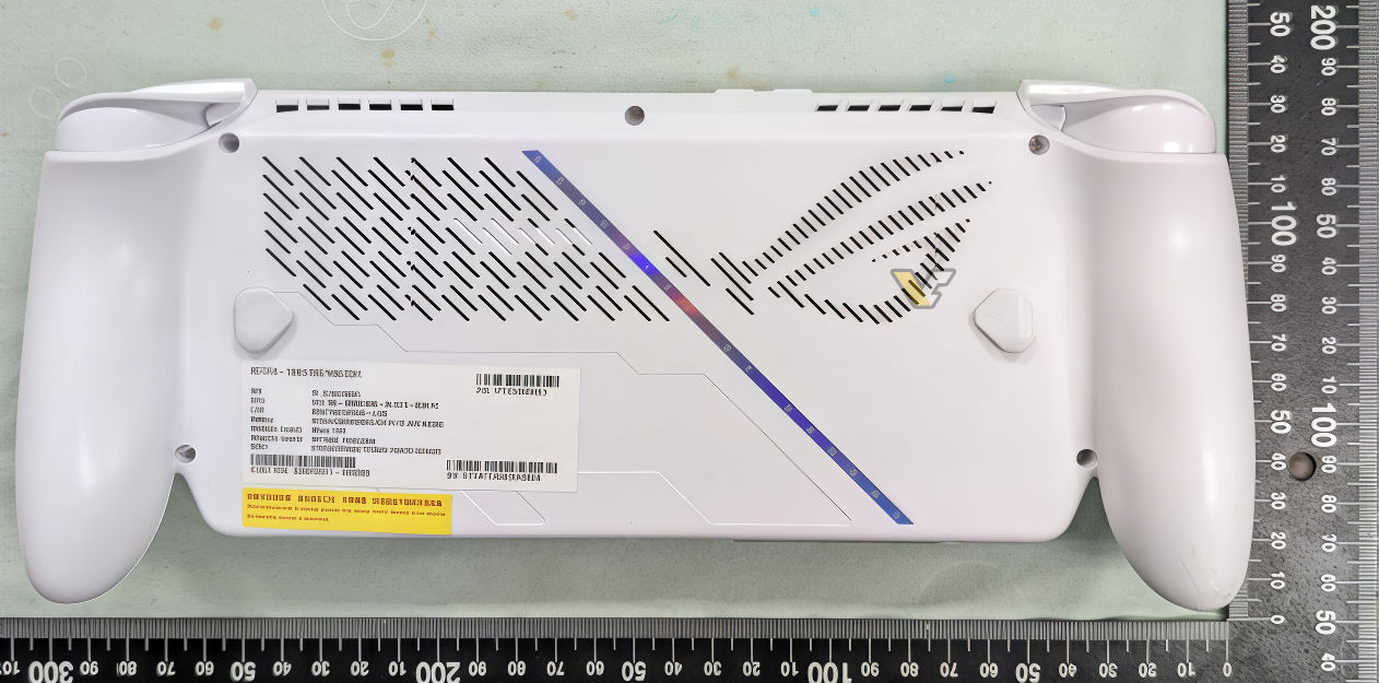 ROG Ally 2 branca traseira