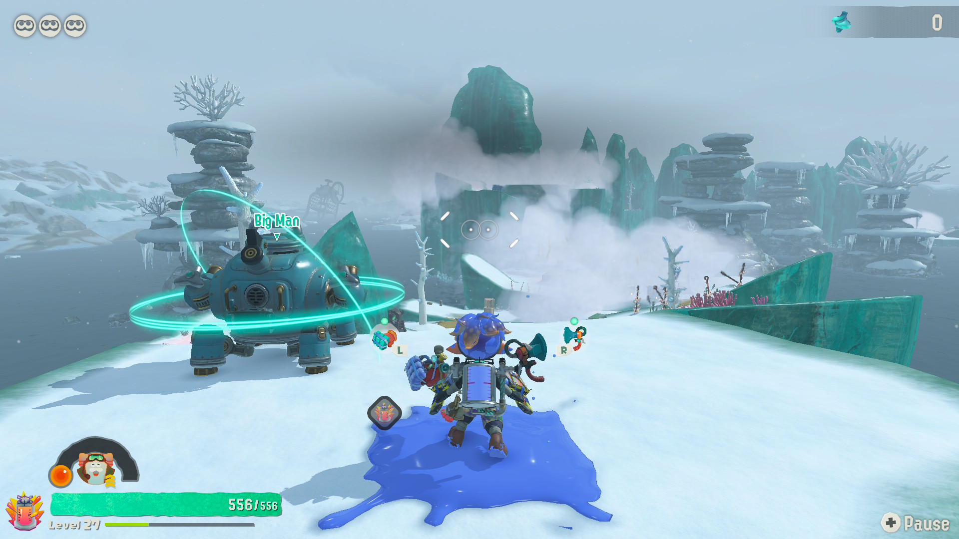 Splatoon Raiders gameplay